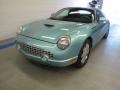 2002 Thunderbird Blue Ford Thunderbird Premium Roadster  photo #2