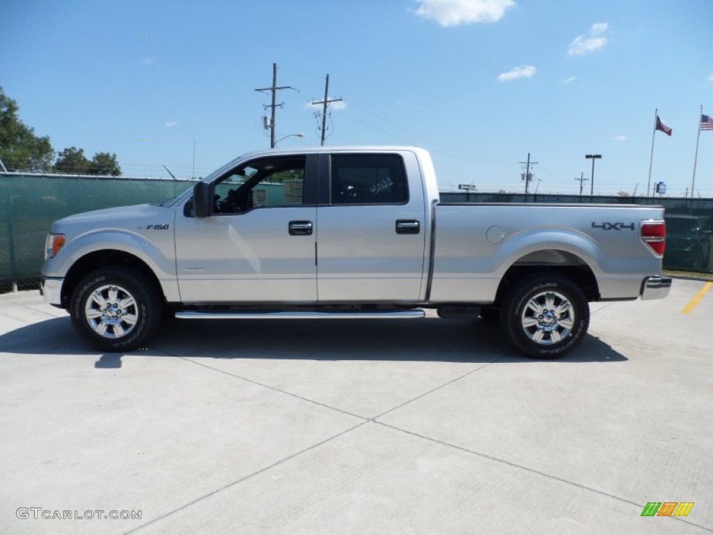 2011 F150 Texas Edition SuperCrew 4x4 - Ingot Silver Metallic / Steel Gray photo #6