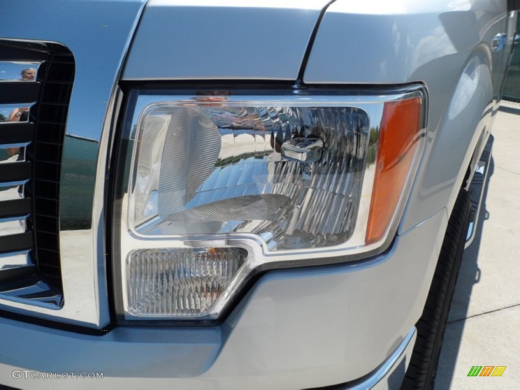 2011 F150 Texas Edition SuperCrew 4x4 - Ingot Silver Metallic / Steel Gray photo #9