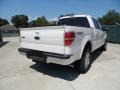 2011 White Platinum Metallic Tri-Coat Ford F150 Lariat SuperCrew 4x4  photo #3