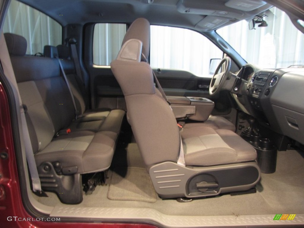 2006 F150 XLT SuperCab 4x4 - Dark Toreador Red Metallic / Medium/Dark Flint photo #11