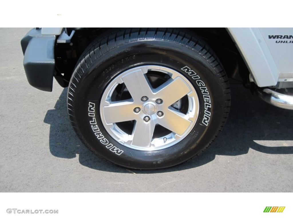 2009 Jeep Wrangler Unlimited Sahara 4x4 Wheel Photo #51181902