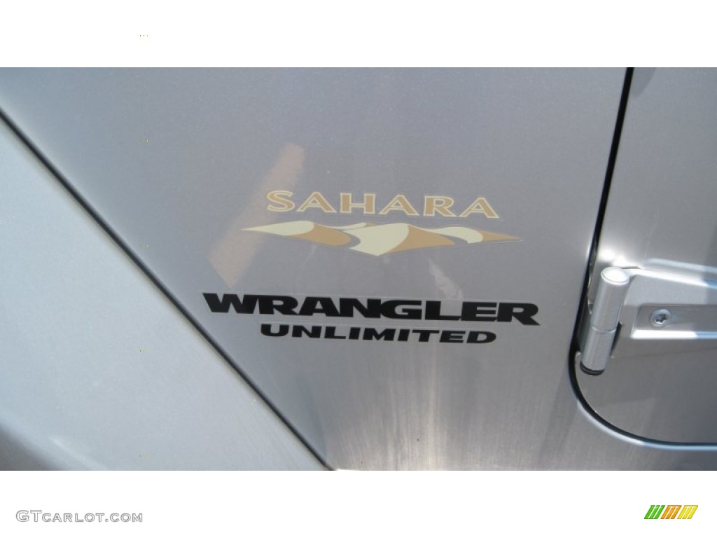 2009 Jeep Wrangler Unlimited Sahara 4x4 Marks and Logos Photo #51181917