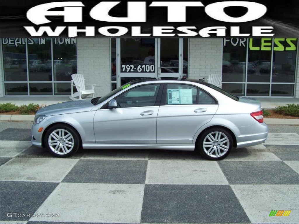 2008 C 300 4Matic Sport - Iridium Silver Metallic / Grey photo #1