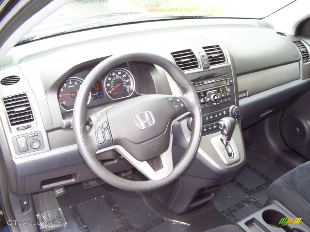 Black Interior 2010 Honda CR-V EX AWD Photo #51183003