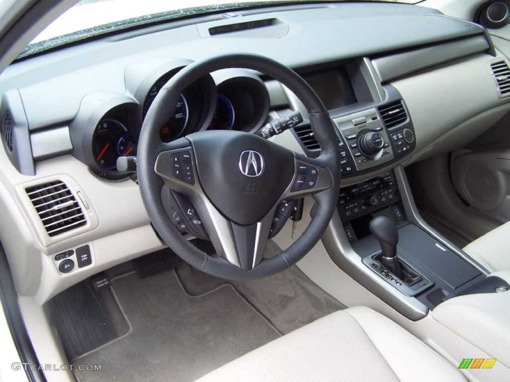 2011 RDX Technology - White Diamond Pearl / Taupe photo #9