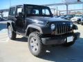 2010 Black Jeep Wrangler Rubicon 4x4  photo #2