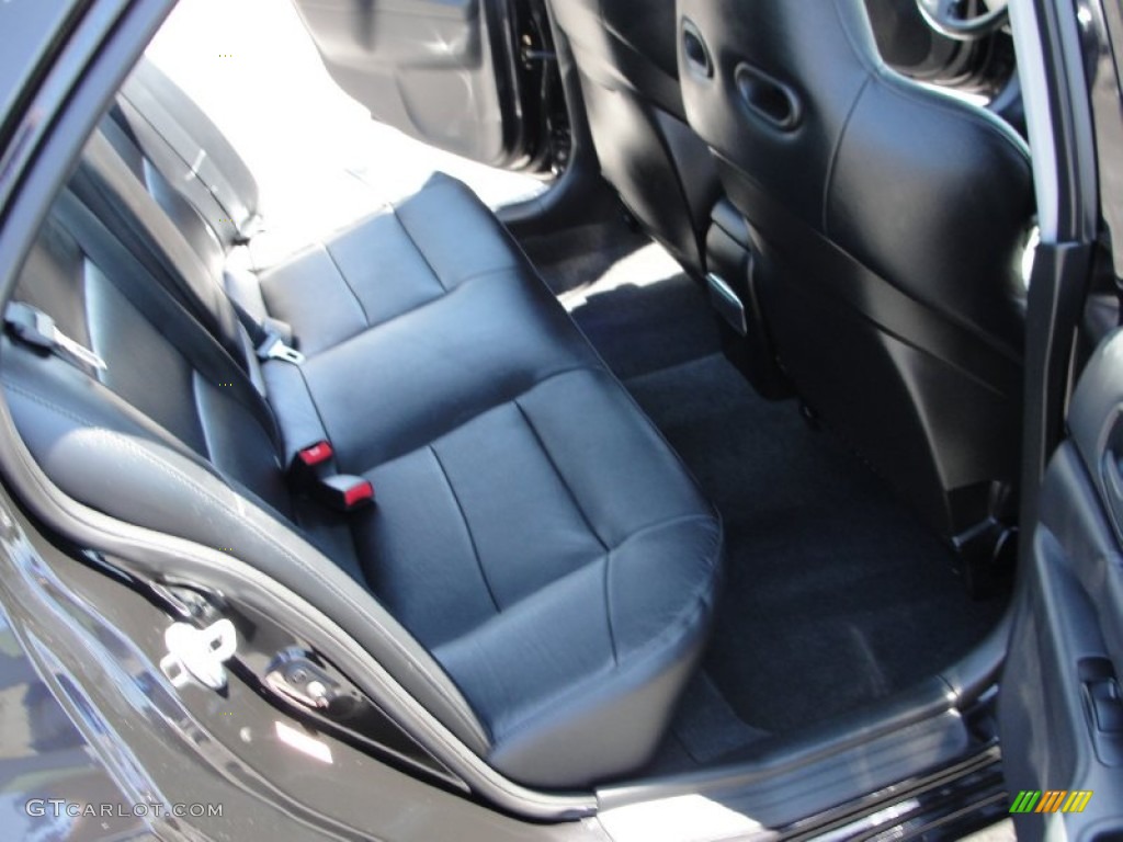 Black Interior 2005 Mitsubishi Lancer Evolution VIII Photo #51185178
