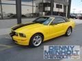 2006 Screaming Yellow Ford Mustang GT Premium Convertible  photo #1