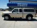 2001 Harvest Gold Metallic Ford Ranger XLT SuperCab 4x4  photo #2