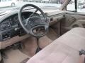  1997 F250 XLT Regular Cab 4x4 Prairie Tan Interior
