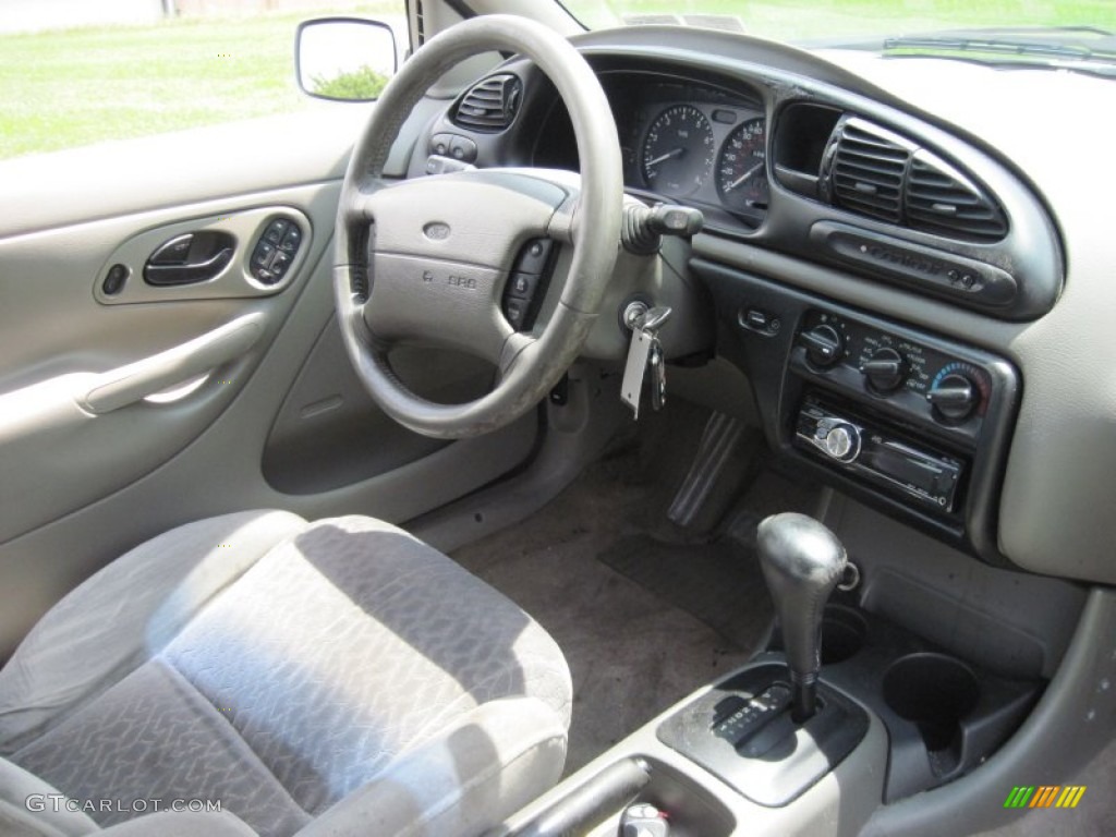 2000 Contour SE Sport - Silver Frost Metallic / Greystone photo #14