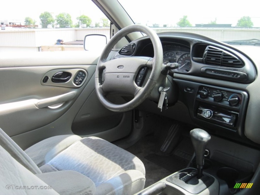 2000 Contour SE Sport - Silver Frost Metallic / Greystone photo #17