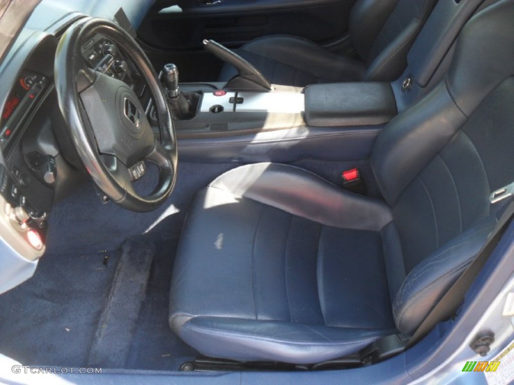 Blue Interior 2004 Honda S2000 Roadster Photo #51187644