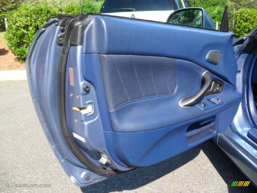 2004 Honda S2000 Roadster Blue Door Panel Photo #51187647
