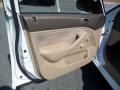 Ivory 2005 Honda Civic Value Package Sedan Door Panel