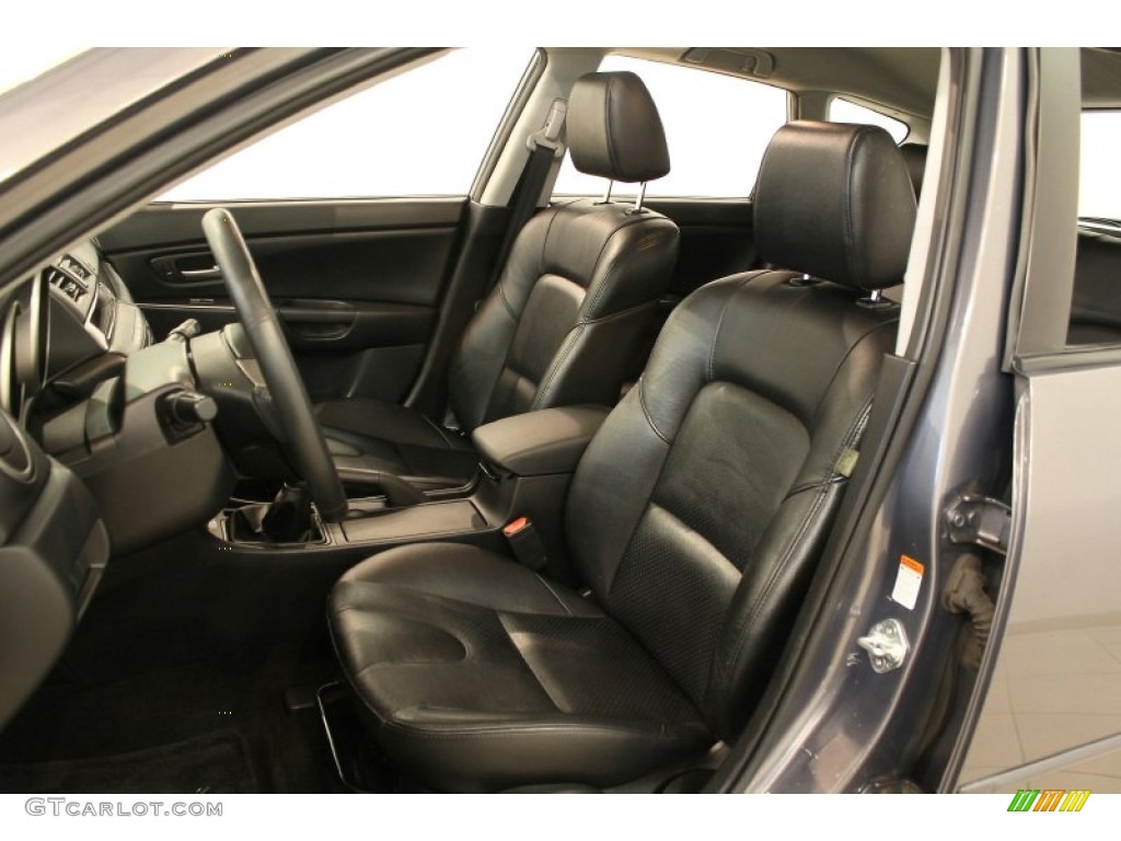 Black Interior 2007 Mazda MAZDA3 s Grand Touring Hatchback Photo #51188178