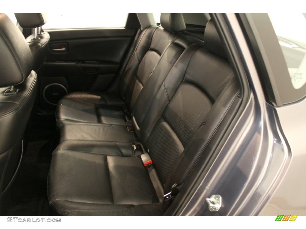 Black Interior 2007 Mazda MAZDA3 s Grand Touring Hatchback Photo #51188205
