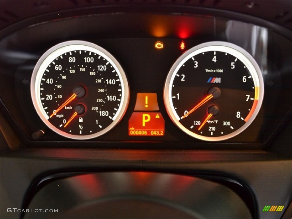2011 BMW X6 M M xDrive Gauges Photo #51189604