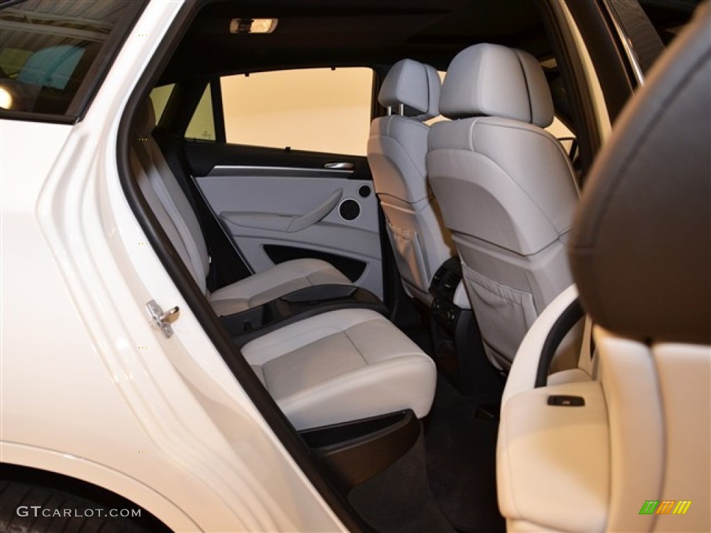 Silverstone II Merino Leather Interior 2011 BMW X6 M M xDrive Photo #51189751