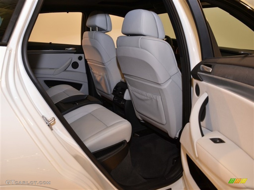 Silverstone II Merino Leather Interior 2011 BMW X6 M M xDrive Photo #51189766
