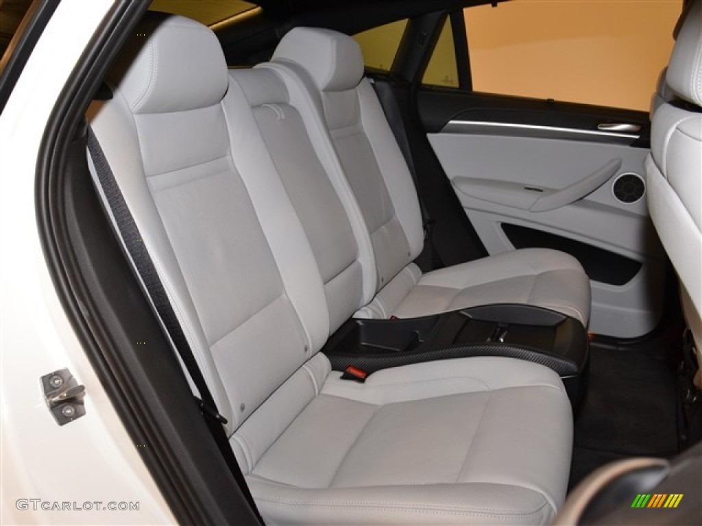 Silverstone II Merino Leather Interior 2011 BMW X6 M M xDrive Photo #51189781