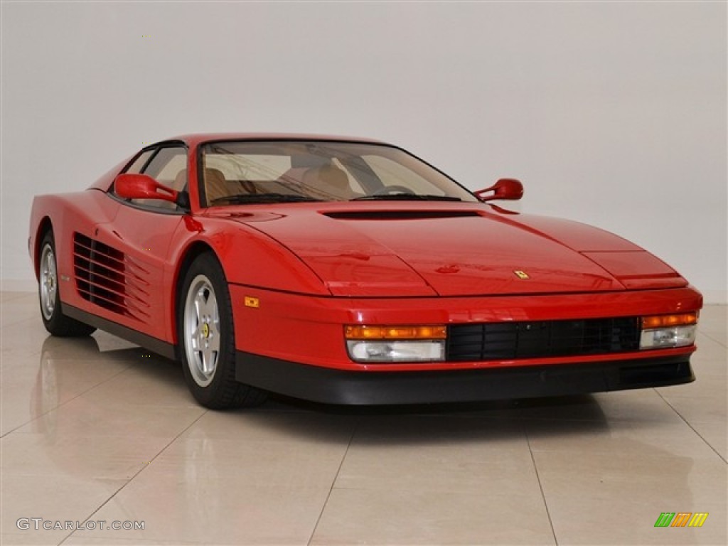 1990 Testarossa  - Red / Tan photo #4