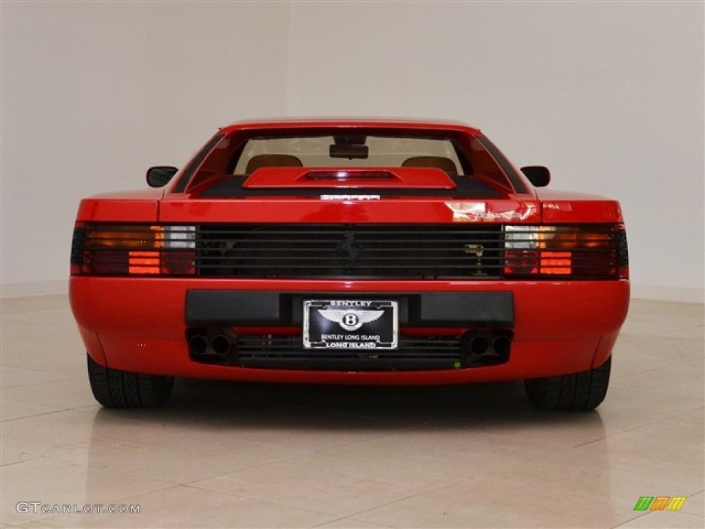 Red 1990 Ferrari Testarossa Standard Testarossa Model Exterior Photo #51190027