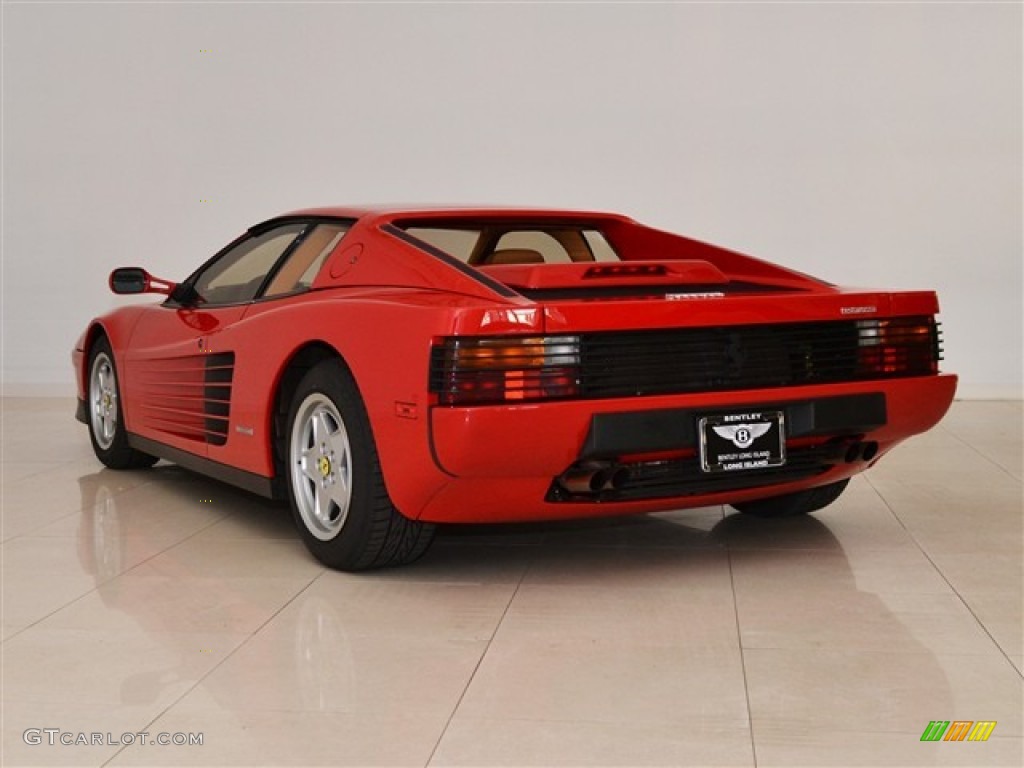 1990 Testarossa  - Red / Tan photo #8