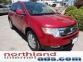 2008 Redfire Metallic Ford Edge Limited AWD  photo #2