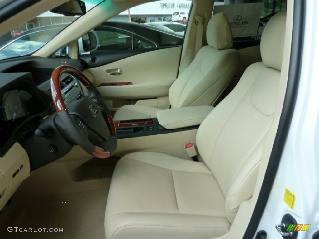 Parchment Interior 2011 Lexus RX 350 AWD Photo #51190402