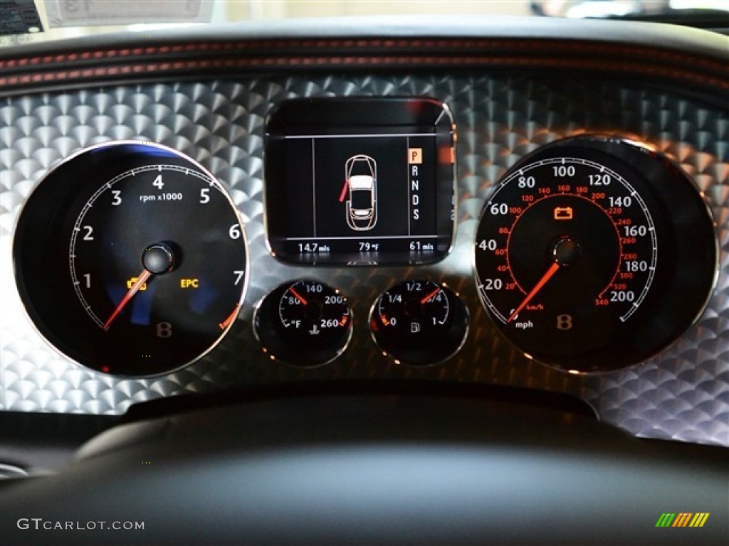 2011 Bentley Continental GTC Speed 80-11 Edition Gauges Photo #51190501