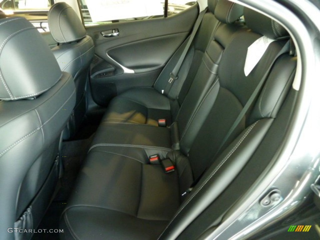 Black Interior 2011 Lexus IS 250 AWD Photo #51190696