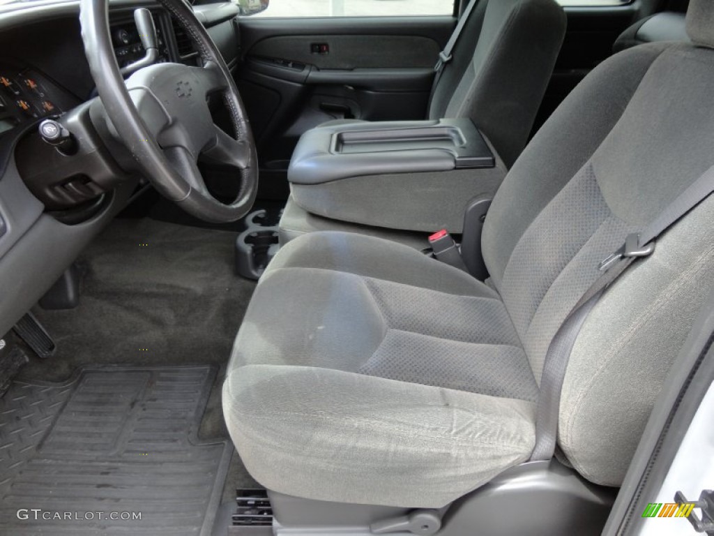 Medium Gray Interior 2003 Chevrolet Silverado 1500 LS Extended Cab Photo #51190744