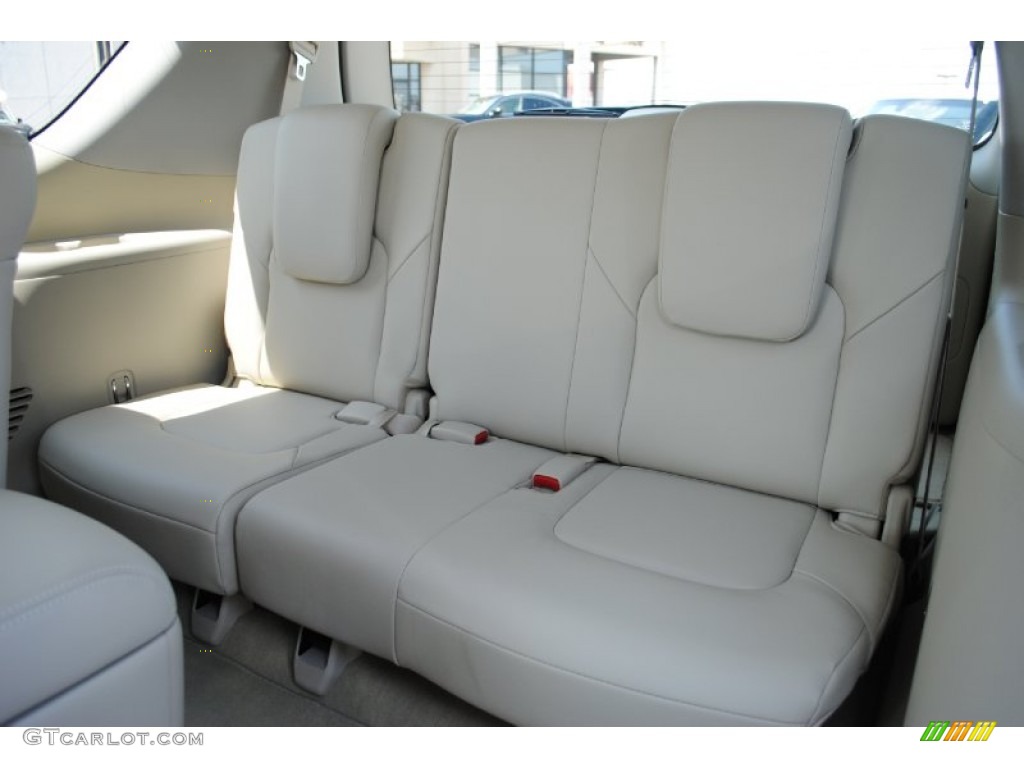 Graphite Interior 2011 Infiniti QX 56 4WD Photo #51191386