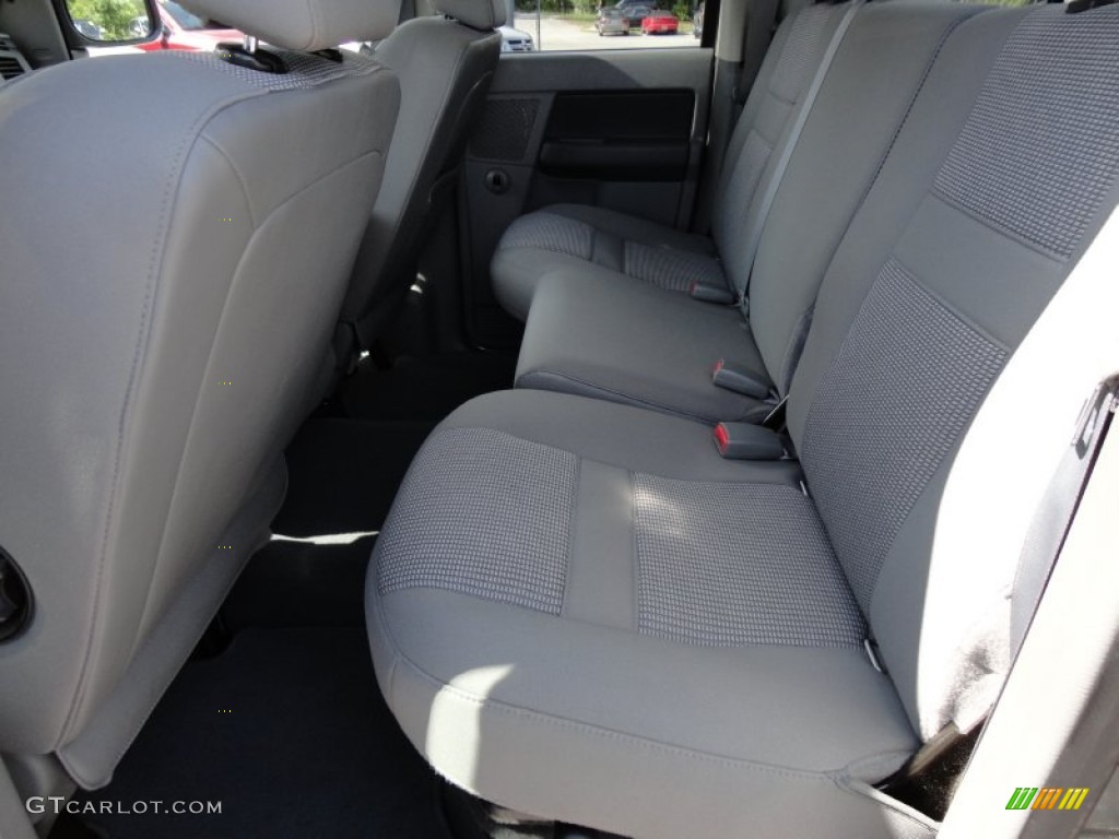 Medium Slate Gray Interior 2008 Dodge Ram 1500 Big Horn Edition Quad Cab 4x4 Photo #51192142