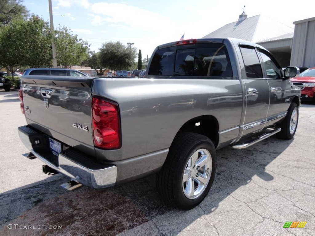 Mineral Gray Metallic 2008 Dodge Ram 1500 Big Horn Edition Quad Cab 4x4 Exterior Photo #51192193