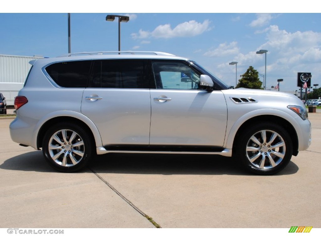 Liquid Platinum 2011 Infiniti QX 56 Exterior Photo #51192295