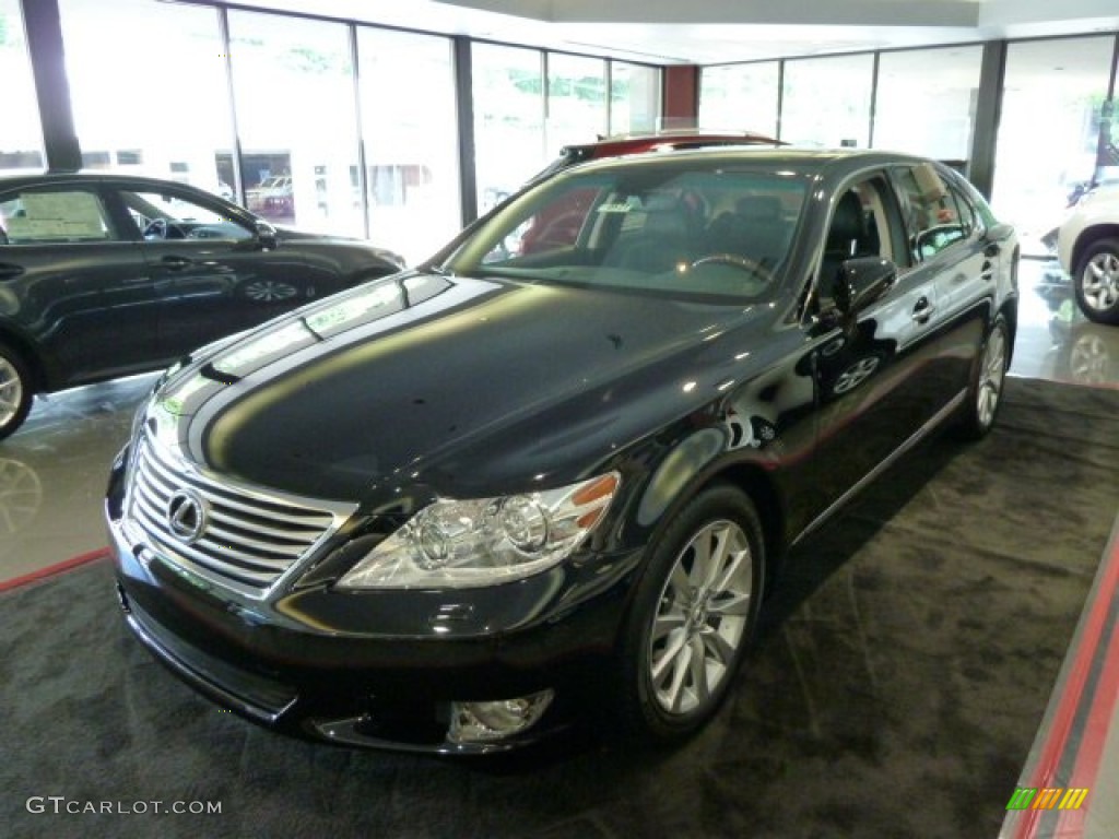 2011 LS 460 AWD - Obsidian Black / Black photo #8