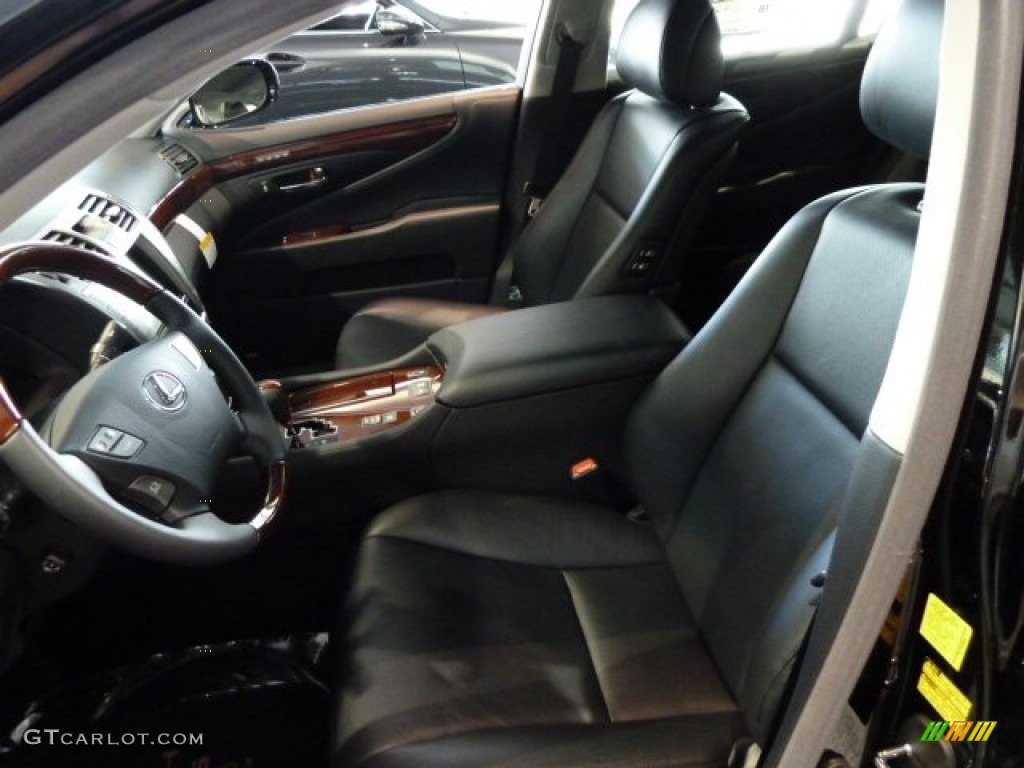 Black Interior 2011 Lexus LS 460 AWD Photo #51194350