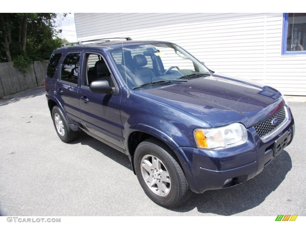 True Blue Metallic 2004 Ford Escape Limited 4WD Exterior Photo #51194407