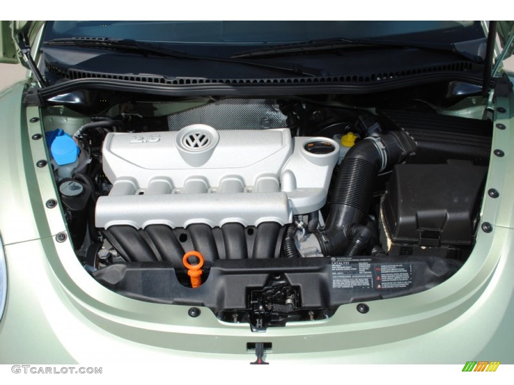 2008 Volkswagen New Beetle SE Coupe 2.5L DOHC 20V 5 Cylinder Engine Photo #51194632