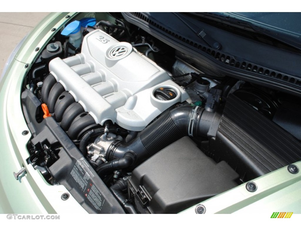 2008 Volkswagen New Beetle SE Coupe 2.5L DOHC 20V 5 Cylinder Engine Photo #51194647