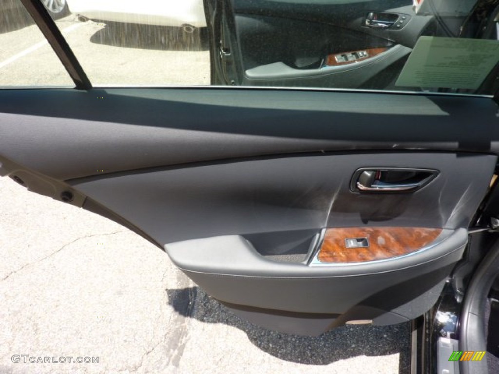 2011 Lexus ES 350 Black Door Panel Photo #51194686