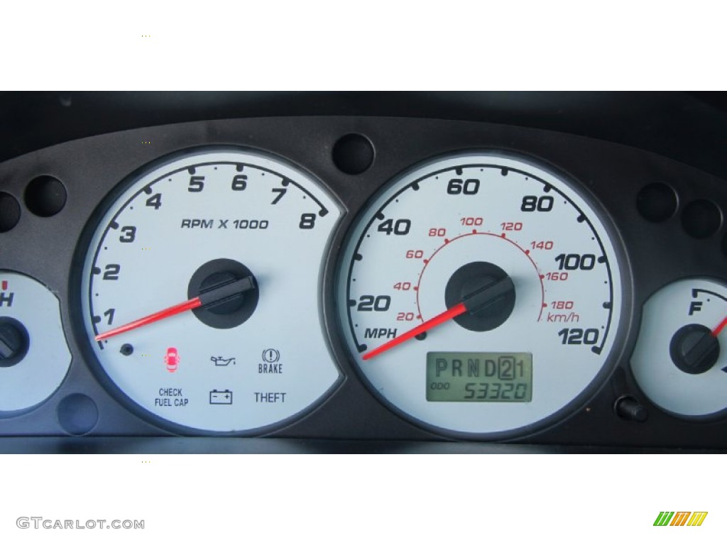 2004 Ford Escape Limited 4WD Gauges Photo #51194704