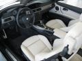 Oyster/Black Dakota Leather Prime Interior Photo for 2011 BMW 3 Series #51194788
