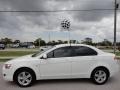 2009 Wicked White Satin Mitsubishi Lancer ES  photo #2