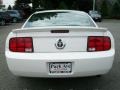 2007 Performance White Ford Mustang V6 Deluxe Coupe  photo #4