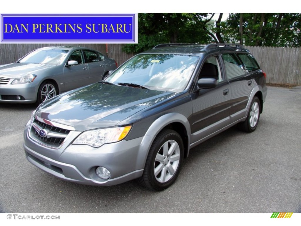 2009 Outback 2.5i Special Edition Wagon - Diamond Gray Metallic / Off Black photo #1