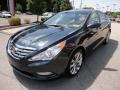 2011 Pacific Blue Pearl Hyundai Sonata SE  photo #3
